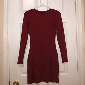 Maroon dress